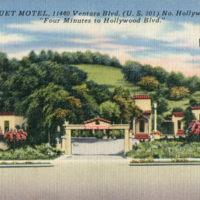 Troquet Motel, North Hollywood, CA.