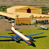 Lockheed Air Terminal, Burbank, CA. Aircraft and Engineering Center.