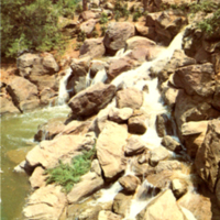 Cascades, Busch Gardens, Van Nuys, CA.