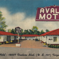 Avalon Motel, Tarzana, CA.