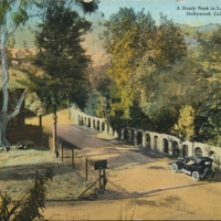 A Shady Nook in Laurel Canyon, Hollywood (Studio City), CA.