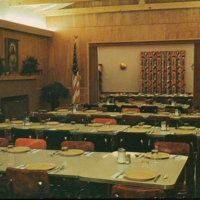 Interior of Dining Hall, Rancho San Antonio School for Boys, Chatsworth, CA.