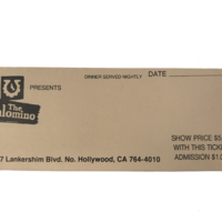 Palomino Concert Ticket