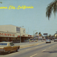 Panorama City, CA. Van Nuys Blvd., looking north.