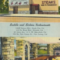 Saddle and Sirloin Restaurant, Studio City, CA.