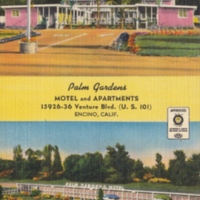 Palm Gardens Motel and Apartments, Encino, CA.