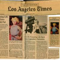 Los Angeles Times Article, “Pumping Life Back Into the Old Pal,” 1994