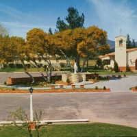 Exterior of Rancho San Antonio School for Boys, Chatsworth, CA.