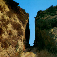 Fremont Cut (Beale's Cut), Santa Clarita, CA.