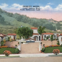 Troquet Motel, North Hollywood, CA.