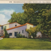 Residence of Billie Dove [1920s-30s movie star], Toluca Lake, CA.