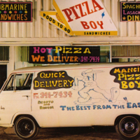 Mancini's Pizza Boy, Canoga Park, CA.