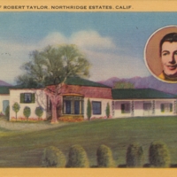 Home of Robert Taylor [movie star], Northridge Estates, CA.