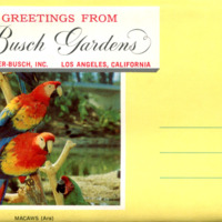 Busch Gardens Booklet, Van Nuys, CA.