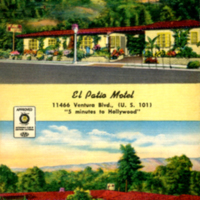 El Patio Motel, North Hollywood, CA.