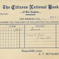 The Citizens National Bank of Los Angeles.