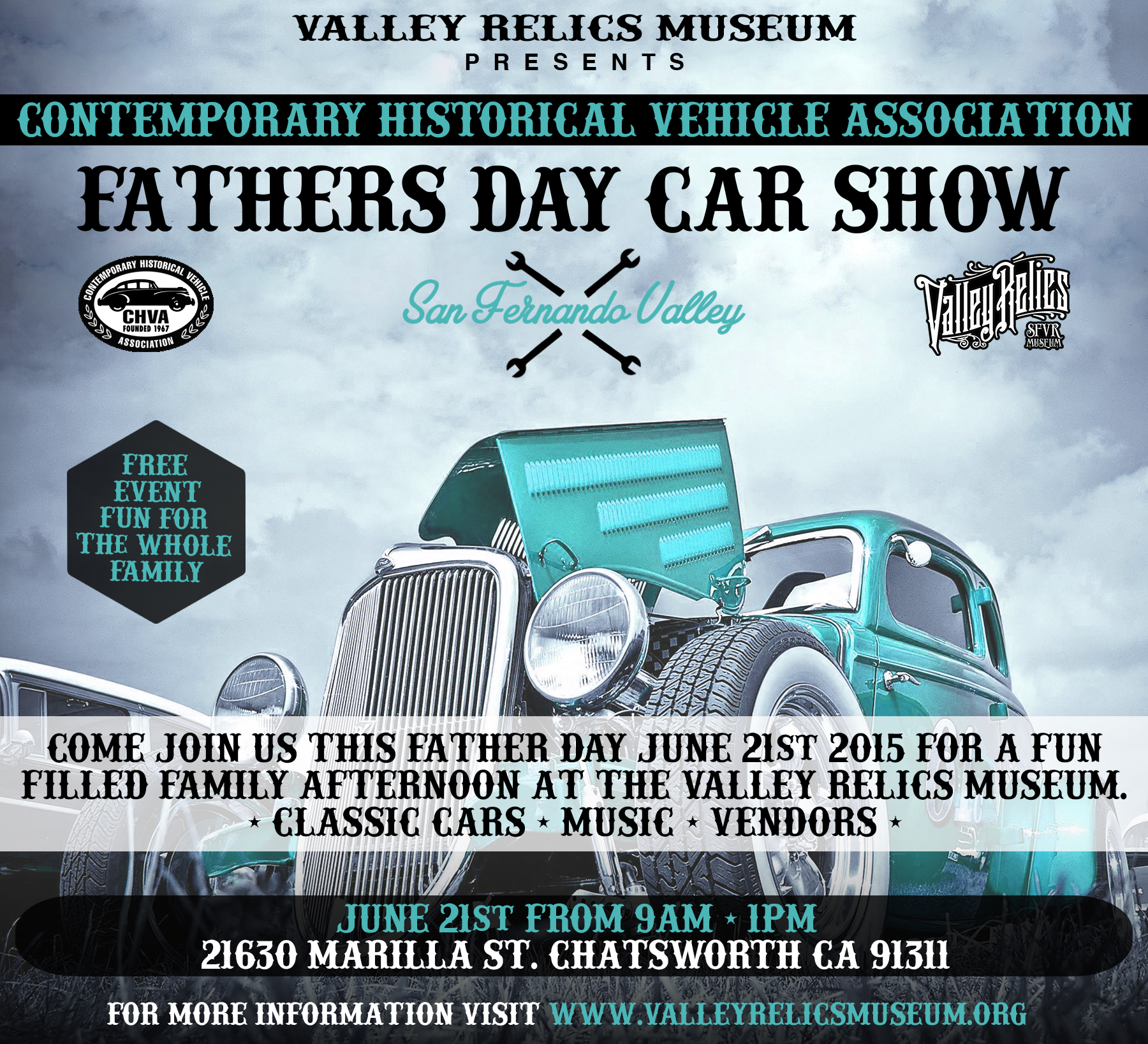 The Contemporary Historical Vehicle Association Father's Day Car Show