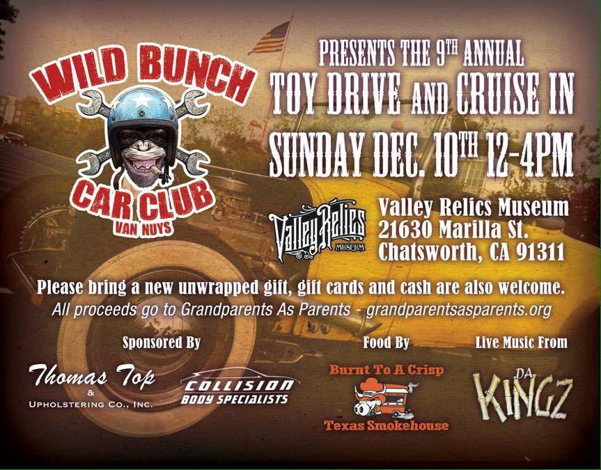 The 9th Annual Toy Drive and Cruise